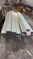 Profil Aluminium Industri Standar Nasional 4080T Braket Paduan Aluminium Pipa Rak Meja Akuarium Otomatis