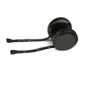Cinta Métrica Telescópica Automática de 1.5M con Carcasa de Plástico Negra, Regla Mini Flexible para Medir Altura - Product Image 1