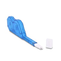 Stylo de nettoyage de connecteur à fibre optique en un clic CLEP-MPO-TB pour connecteurs MPO/MTP 500 + nettoie le modèle économique de couleur bleue