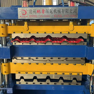 เครื่องขึ้นรูปม้วน<span class=keywords><strong>กระเบื้อง</strong></span>หลังคาง่ายต่อการติดตั้งและใช้งานเครื่องจักรเหล็ก<span class=keywords><strong>มือ</strong></span><span class=keywords><strong>สอง</strong></span> - Product Image 1