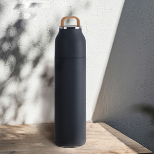 Termo de acero inoxidable de 500ml para acampada, frascos de vacío portátiles de doble pared, tazas deportivas de gran capacidad, venta al por mayor - Product Image 2