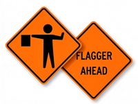 Panneau d'avertissement routier personnalisé pour travaux en cours, panneau de signalisation extérieur étanche en aluminium réfléchissant pour zone de travail et chantier de construction