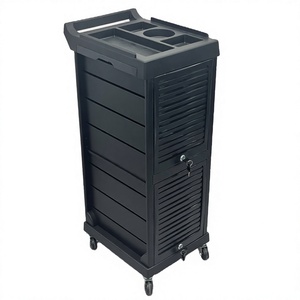 Chariot de Salon Professionnel en Plastique de Qualité Commerciale, Conception à 4 Roues, Écologique, Durable, Stable, Facile à Déplacer, pour Hôtel et Salon - Product Image 3