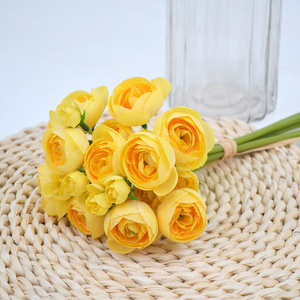 Ramo de novia de Camelia, flor de Rosa Blanca y rosa, paquete de flores de Camelia <span class=keywords><strong>Aurora</strong></span>, decoración de boda, O-X700, venta al por mayor - Product Image 5