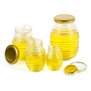 Proveedor <span class=keywords><strong>de</strong></span> China, venta <span class=keywords><strong>al</strong></span> <span class=keywords><strong>por</strong></span> <span class=keywords><strong>mayor</strong></span>, 150g, 250g, 500g, 1000g, tarros <span class=keywords><strong>de</strong></span> miel <span class=keywords><strong>de</strong></span> <span class=keywords><strong>vidrio</strong></span> en forma <span class=keywords><strong>de</strong></span> panal - Product Image 4