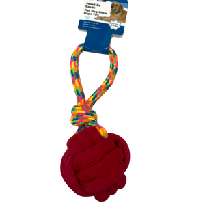 Nouveaux jouets à mâcher pour chiens en coton mélangé, cordes pour jeux, tailles moyenne et grande - Product Image 2