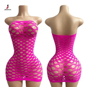 Z0069-Sexy donna Lingerie senza spalline vedo attraverso abiti da ballo esotici - Product Image 2