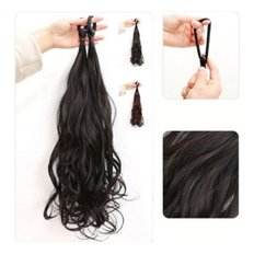 Onda lunga 8-36 pollici naturale sciolto vietnamita capelli grezzi fascia a coda larga con capelli lunghi stile a onde profonde - Product Image 1