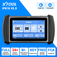 Actualización Gratuita XTOOL IP616, Máquina de Diagnóstico de Automóviles, Herramienta de Escaneo Bidireccional, Escáner de Vehículos, Lector de Códigos Obdii para Todos los Automóviles, 34+ Funciones de Reinicio