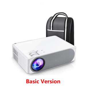 Mini LED Video chiếu 1080P HD Thông Minh <span class=keywords><strong>Wifi</strong></span> Bluetooth kết nối với điện thoại cho rạp chiếu phim gia đình chiếu ngoài trời - Product Image 4