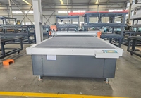 Máquina de Corte CNC de Cama Plana Rongchi, Equipo de Automatización para Corte de Tela de Fibra de Carbono/Vidrio, Certificación CE