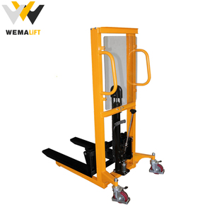 Penumpuk Palet Manual Portabel Hidrolik/Forklift Manual/Truk Angkat Manual Banyak Digunakan di Gudang - Product Image 6