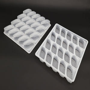 Embalagem Alimentar Descartável de Plástico <span class=keywords><strong>PET</strong></span>, Recipiente Retangular para Dumplings, Embalagem Alimentaire - Product Image 6