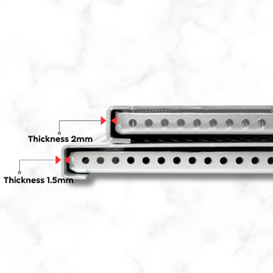 Plateau de cuisson en <span class=keywords><strong>pâte</strong></span> <span class=keywords><strong>feuilletée</strong></span> 40x30cm 60x40cm, moule à pâtisserie <span class=keywords><strong>rectangulaire</strong></span> pour mille-feuilles, plateau de cuisson perforé - Product Image 5