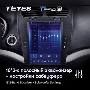 TEYES <span class=keywords><strong>TPRO</strong></span> 2 para Dodge Journey JC 2011 - 2020 para pantalla estilo Tesla Radio de coche reproductor de vídeo Multimedia navegación GPS Android 10 - Product Image 4
