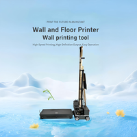 Impresora de Pared UV 5D Printava, Robot Automático para Impresión de Murales Verticales en 3D con Cabezal de Impresión DX7 para Arte Mural
