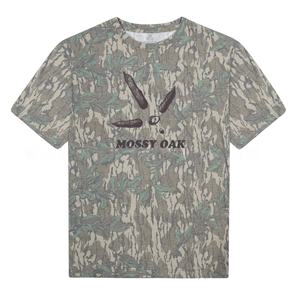 T-shirt pour <span class=keywords><strong>femme</strong></span> en coton biologique respirant à manches courtes et col rond, imprimé personnalisé, décontracté, ample, camouflage - Product Image 5