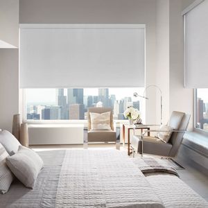 Automatisation intelligente Contrôle sans effort pour les intérieurs élégants <span class=keywords><strong>Store</strong></span> à <span class=keywords><strong>enrouleur</strong></span> électrique intelligent à deux couches Zebra - Product Image 2