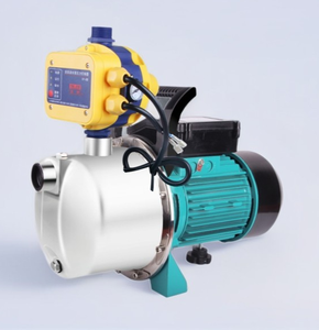 Pompe à jet auto-amorçante en acier inoxydable, haute pression, moteur monophasé, pompe de surpression automatique pour eau potable domestique en profondeur - Product Image 3