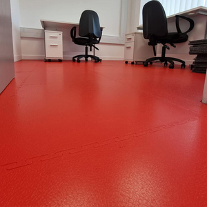 Carreaux de vinyle industriels résistants des biens 6mm de carrelages de garage de PVC - Product Image 4