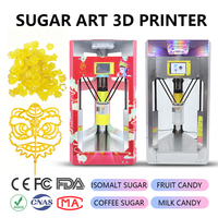 Imprimante 3D de bonbons personnalisée de qualité alimentaire industrielle avec dispositif de refroidissement, machine d'impression 3D pour la peinture au sucre