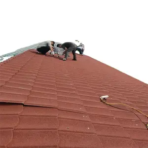 현대 디자인 이스라엘 강철 지붕 시트 제조업체의 가격 타의 추종을 불허하는 안전 돌 코팅 금속 지붕 타일 판매