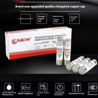 Fusibles R015 de alta calidad 10*38mm 500V 1A-32A, tubo de fusible de soplado rápido de cerámica 80KA para transformadores, lámparas