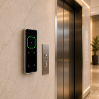 Système de contrôle d'accès pour ascenseurs Thinmoo avec lecteur de cartes IC à code QR intelligent, panneau de contrôle d'accès RFID TCP/IP pour 10 000 utilisateurs
