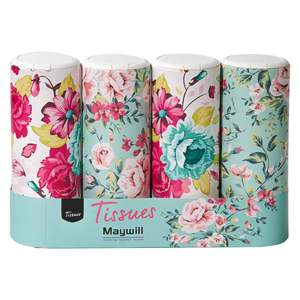 Pañuelos Faciales de Bambú Ecológicos de 3 Capas, Tubo de Pañuelos Portátil para Auto, Proveedor y Fabricante de Pañuelos para Viaje - Product Image 2