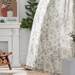 <span class=keywords><strong>Tende</strong></span> plissettate su misura JINCHAN, Drappeggi floreali a peonia a impatto zero, Trattamento finestre di alta qualità <span class=keywords><strong>per</strong></span> proprietà di lusso - Product Image 4