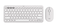 Original Logitech Pebble 2 Combo inalámbrico Combos Wireless Keyboard Mouse Set para Windows 2,4 GHz Wireless Compact Mouse
