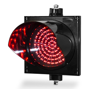 Feu de signalisation LED rouge-vert 200 mm en une seule unité, prix direct usine, pour la sécurité routière - Product Image 3
