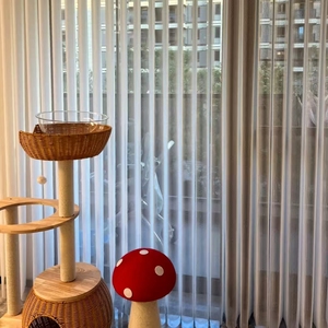 Cortinas Eléctricas de Onda Personalizadas, Persianas Verticales Inteligentes con Protección Solar, Ignífugas, 100% Poliéster, Estilo Moderno Francés - Product Image 4