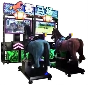 Nouvelle machine <span class=keywords><strong>de</strong></span> jeu <span class=keywords><strong>de</strong></span> course <span class=keywords><strong>de</strong></span> chevaux GoGo Jockey pour 4 joueurs - Product Image 5