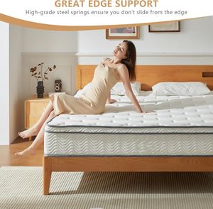 Funda de bambú de tela ecológica, colchón de espuma viscoelástica de nuevo diseño para dormir bien, tamaño completo - Product Image 5