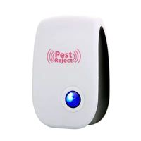 Répulsif antiparasitaire à ultrasons haute puissance, dispositif électronique anti-moustiques et anti-souris, répulsif anti-insectes et anti-rongeurs avec veilleuse