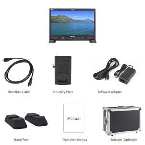 Moniteur de terrain de diffusion SEETEC LUT215 21,5 pouces 4K/3G-SDI avec LUT 3D |   Fabrication OEM et personnalisation du logo pour une utilisation en studio - Product Image 6