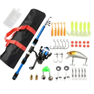 Kit de canne à pêche 4M avec guides en acier inoxydable, canne à lancer pour la pêche en mer, eau salée, pêche en bord de mer, ensemble complet - Product Image 1