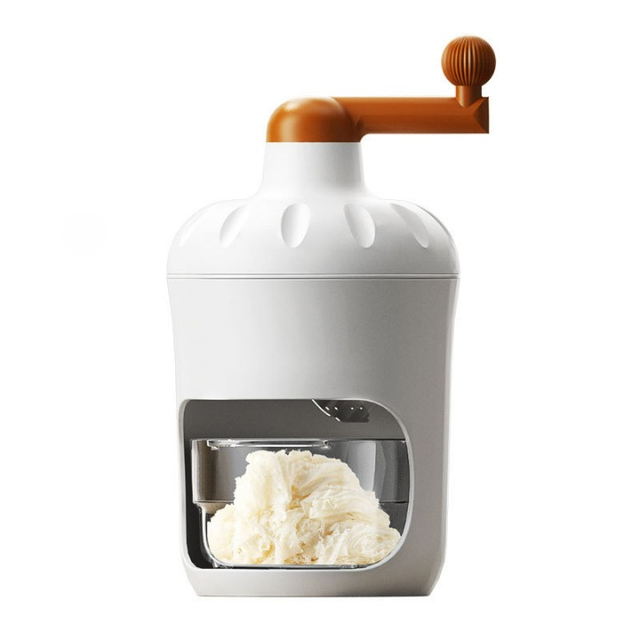 Hot Sale Small Hand-cranked Ice Maker for Household Use Manual Ice Maker for Commercial Stalls Sand Ice Crusher