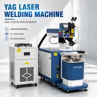 Machine de soudage laser pour réparation de moules, métal, acier inoxydable, quincaillerie, fissures et éclats, haute précision 200W 400W