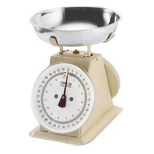 Veidt Weigh 15kg Dual Dial Spring Commercial Household <b>Scale</b> Kilogram Pointer Tray Old-fashioned <b>Mechanical</b> Kitchen ZZDP-206-15k - Product Image 1