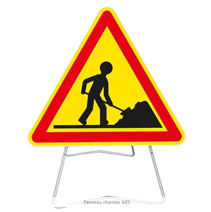 Señal <span class=keywords><strong>de</strong></span> Tráfico Personalizada, Señal <span class=keywords><strong>de</strong></span> <span class=keywords><strong>Advertencia</strong></span> Triangular Reflectante para Tráfico Vial, <span class=keywords><strong>Señales</strong></span> <span class=keywords><strong>de</strong></span> Construcción con Soporte - Product Image 6
