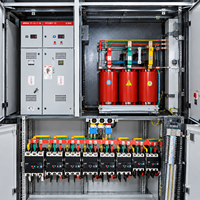 Tableau de distribution électrique industriel GGD basse tension avec barres omnibus en cuivre IP55 pour usines, usages industriels et installations de fabrication
