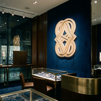 Lettres en résine liquide personnalisées de qualité supérieure, éclairées par LED à l'avant, signalétique 3D pour les devantures de boutiques de luxe, logo publicitaire, affichage LED