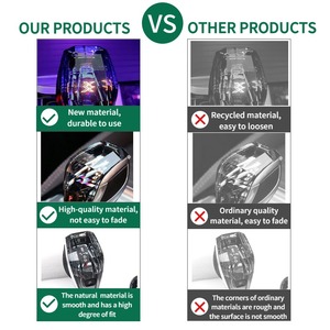 XG 2025 OEM Usine Vente en Gros Pommeau <span class=keywords><strong>de</strong></span> <span class=keywords><strong>Levier</strong></span> <span class=keywords><strong>de</strong></span> Vitesses Crystal Diamant <span class=keywords><strong>pour</strong></span> BMW Série 3 (F30/F35) avec Lumière LED en Aluminium - Product Image 2