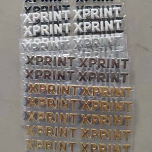 ป้าย TPU แบบนูน 3 มิติ พิมพ์ลายสีทองเมทัลลิก ป้ายติดเสื้อผ้าแบบรีดติด โลโก้ส่วนตัวสำหรับกีฬา ซิลิโคนถ่ายเทความร้อนสำหรับเสื้อผ้า - Product Image 3