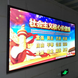 Toptan dikdörtgen şekil alüminyum SEG çerçeve LED duvar boya alt <span class=keywords><strong>Poster</strong></span> ile reklam sistemi çerçevesiz tekstil kumaş ışık kutusu - Product Image 4