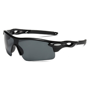 Lunettes de cyclisme à monture complète, verres sphériques en polycarbonate, UV400, anti-buée, lunettes de sport pour femmes, pour l'extérieur - Product Image 5