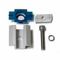 Collier de serrage central solaire pour profilé Unistrut en U – Colliers de fixation photovoltaïques en gros pour système de montage solaire