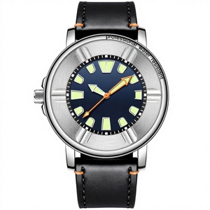 <span class=keywords><strong>BEN</strong></span> NEVIS 2023 <span class=keywords><strong>Montre</strong></span> de luxe pour homme en acier inoxydable avec bracelet en cuir, mouvement à quartz, chronographe et design étanche BN3019G - Product Image 3